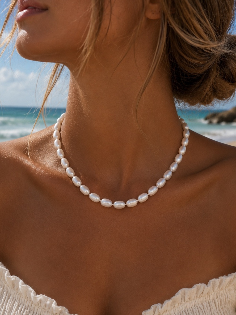 Natural Freshwater Pearl Necklace